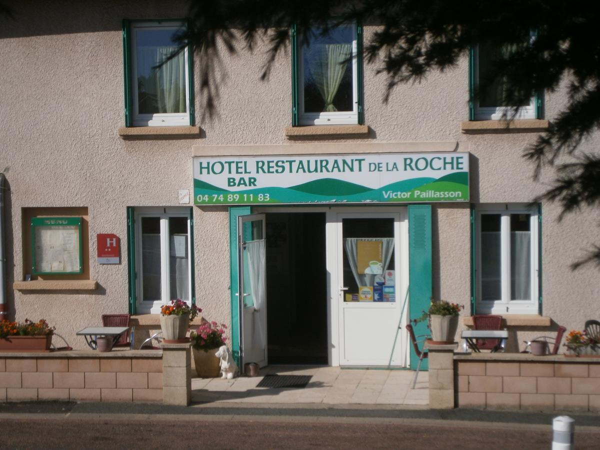 Hotel Restaurant De La Roche Les Sauvages  Bagian luar foto